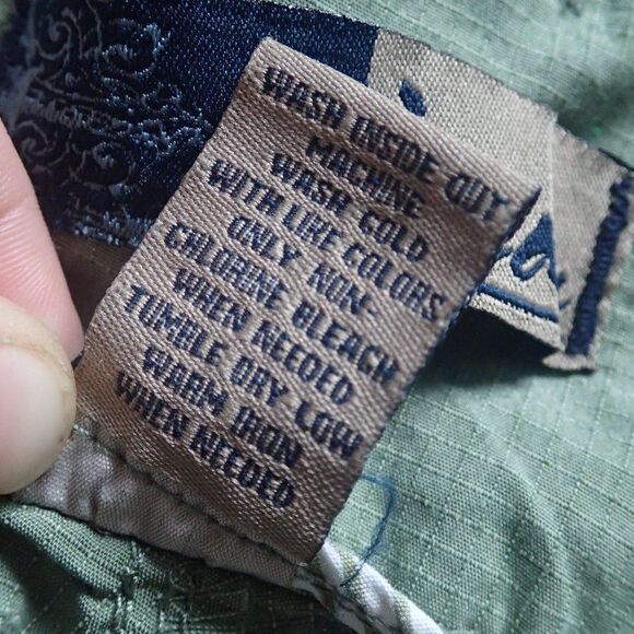 Beau Green/Brown Cargo Shorts - 4P - Picture 9 of 14